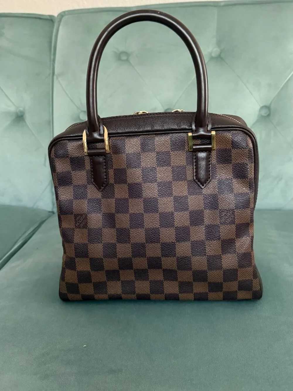 Louis Vuitton Brera Handbag Damier - Brown